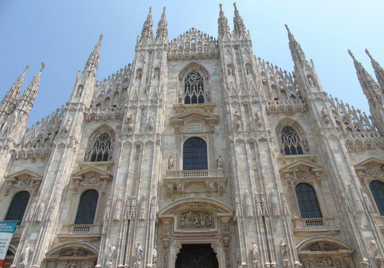 FROM THE CATHEDRAL OF MILAN, ITALY